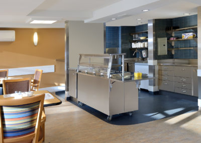 Toronto Cedarbrook Lodge Retirement Home New Dining Room & Servery